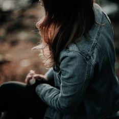 The side of a young woman's arm.