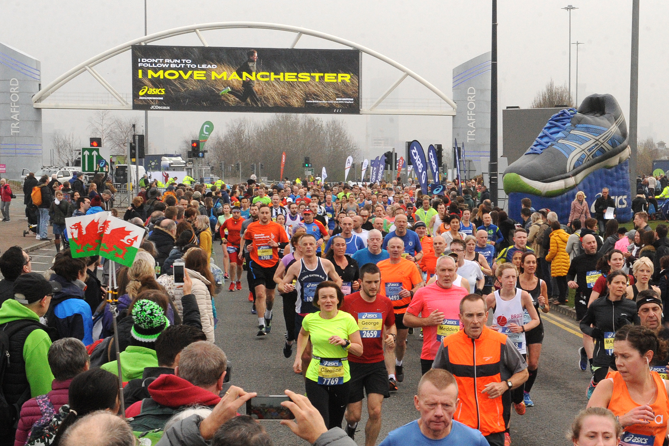 Manchester Half Marathon runners
