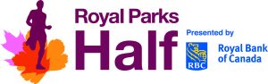 Royal Parks Half Marathon logo sponsored by Royal Bank of Canada