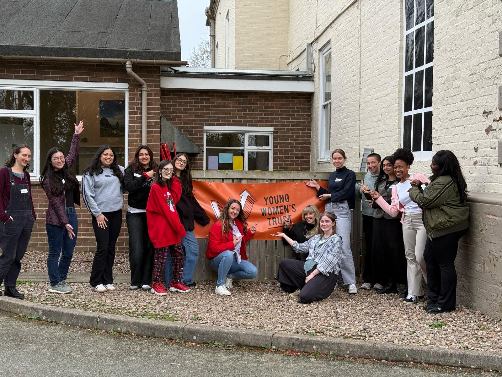 The Rights Here, Rights Now young women group of Young Women's Trsut